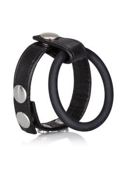 Large Leather Ball Spreader Black CalExotics