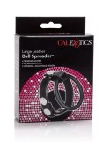Large Leather Ball Spreader Black CalExotics Large Leather Ball Spreader Black CalExotics
