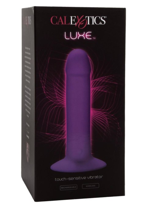 Luxe Touch-Sensitive Vibrator Purple CalExotics Luxe Touch-Sensitive Vibrator Purple CalExotics