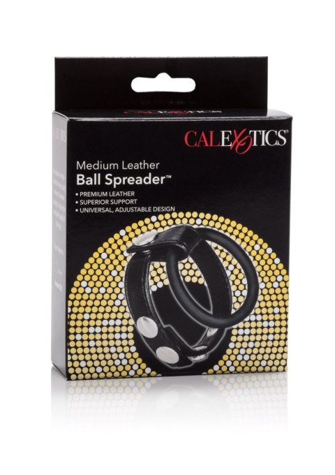 Medium Leather Ball Spreader Black CalExotics Medium Leather Ball Spreader Black CalExotics