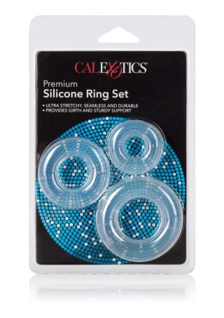 Premium Silicone Ring Set Transparent CalExotics