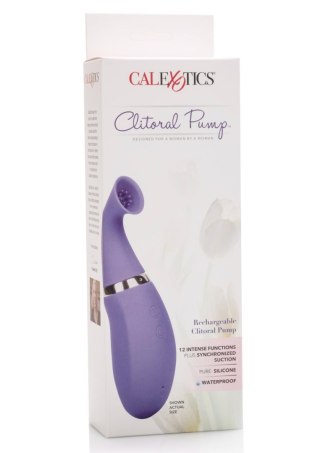 Rechargeable Clitoral Pump Purple CalExotics
