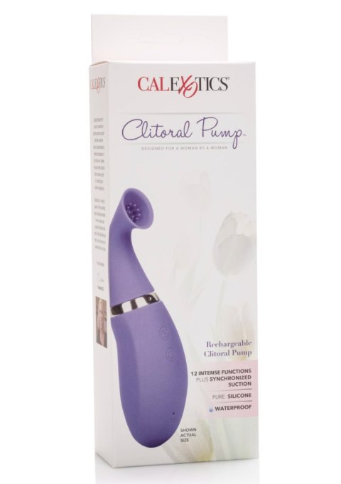 Rechargeable Clitoral Pump Purple CalExotics Rechargeable Clitoral Pump Purple CalExotics