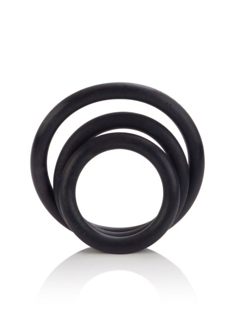 Rubber Ring - 3 Piece Set Black CalExotics Rubber Ring - 3 Piece Set Black CalExotics