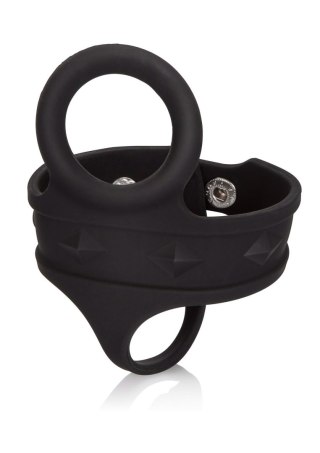Silicone 3-Snap Ball Spreader Black CalExotics