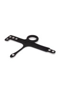 Silicone 3-Snap Ball Spreader Black CalExotics Silicone 3-Snap Ball Spreader Black CalExotics