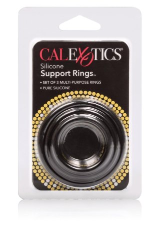 Silicone Support Rings Black CalExotics