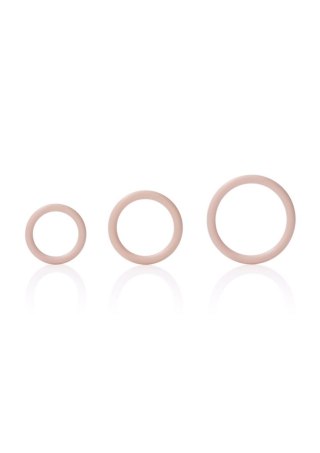Silicone Support Rings Light skin tone CalExotics