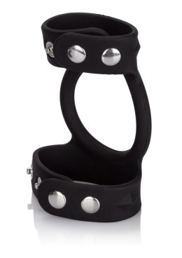 Silicone Tri-Snap C & B Cage Black CalExotics
