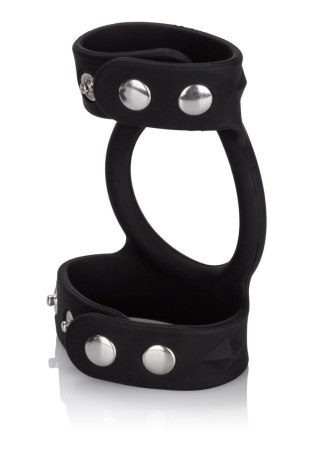 Silicone Tri-Snap C & B Cage Black CalExotics