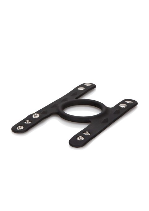 Silicone Tri-Snap C & B Cage Black CalExotics Silicone Tri-Snap C & B Cage Black CalExotics