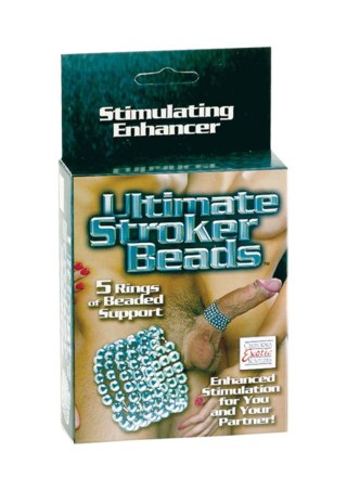 Ultimate Stroker Beads Silver CalExotics