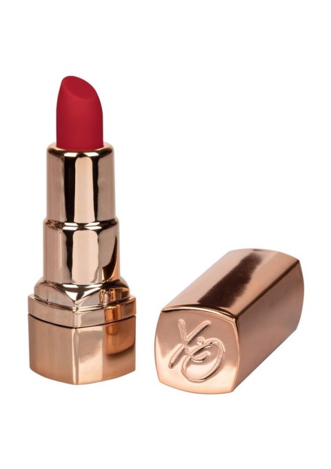 Mini Podróżny Wibrator - Hide & Play Lipstick Recharge Red
