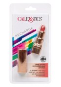 Mini Podróżny Wibrator - Hide & Play Lipstick Recharge Red
