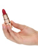 Mini Podróżny Wibrator - Hide & Play Lipstick Recharge Red