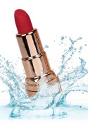 Mini Podróżny Wibrator - Hide & Play Lipstick Recharge Red
