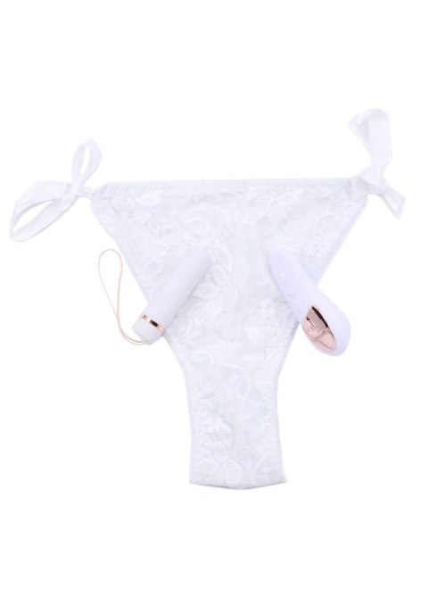 Remote Control Pleasure Panty White Nu Sensuelle Remote Control Pleasure Panty White Nu Sensuelle