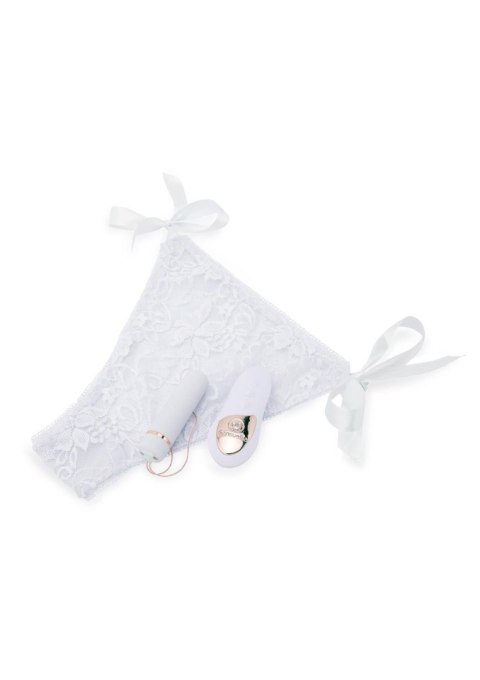 Remote Control Pleasure Panty White Nu Sensuelle Remote Control Pleasure Panty White Nu Sensuelle
