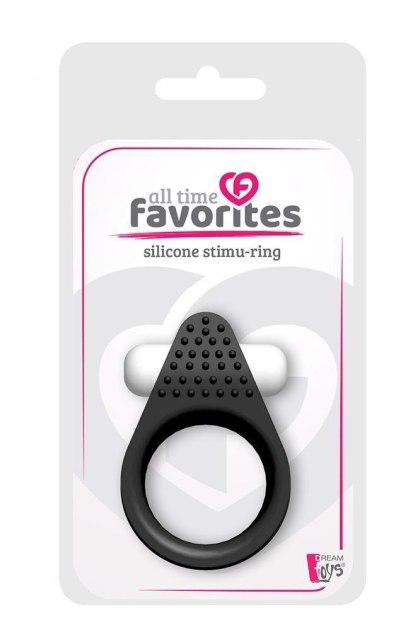 Dream Toys Stimu-Ring - wibrujący pierścień na penisa z pociskiem