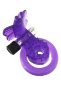 Cock & Ball Ring Butterfly Purple Seven Creations Cock & Ball Ring Butterfly Purple Seven Creations