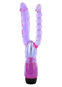 Double Penetrating Vibrator Transparent Seven Creations Double Penetrating Vibrator Transparent Seven Creations