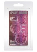Stay Hard - Three Rings Pink Scala Selection Stay Hard - Three Rings Pink Scala Selection