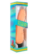 Vinyl P-Shape Vibrator No.1 Light skin tone Seven Creations Vinyl P-Shape Vibrator No.1 Light skin tone Seven Creations