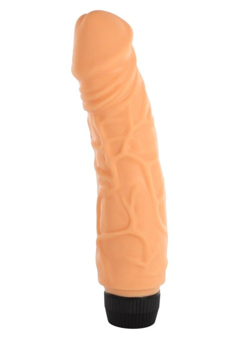 Vinyl P-Shape Vibrator No.6 Light skin tone Seven Creations Vinyl P-Shape Vibrator No.6 Light skin tone Seven Creations