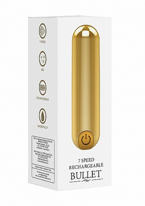 10 Speed Rechargeable Bullet - Gold Be Good Tonight 10 Speed Rechargeable Bullet - Gold Be Good Tonight