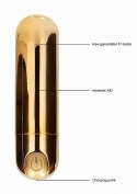 10 Speed Rechargeable Bullet - Gold Be Good Tonight 10 Speed Rechargeable Bullet - Gold Be Good Tonight