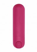 10 Speed Rechargeable Bullet - Pink Be Good Tonight 10 Speed Rechargeable Bullet - Pink Be Good Tonight