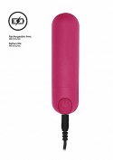 10 Speed Rechargeable Bullet - Pink Be Good Tonight 10 Speed Rechargeable Bullet - Pink Be Good Tonight
