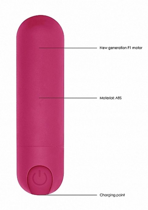 10 Speed Rechargeable Bullet - Pink Be Good Tonight 10 Speed Rechargeable Bullet - Pink Be Good Tonight