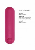 10 Speed Rechargeable Bullet - Pink Be Good Tonight 10 Speed Rechargeable Bullet - Pink Be Good Tonight