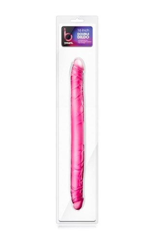 B YOURS 16INCH DOUBLE DILDO PINK Blush
