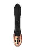 Heating Rabbit Vibrator - Opulent - Black Elegance Heating Rabbit Vibrator - Opulent - Black Elegance
