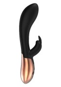 Heating Rabbit Vibrator - Opulent - Black Elegance Heating Rabbit Vibrator - Opulent - Black Elegance