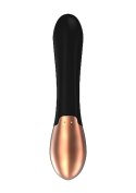 Heating Rabbit Vibrator - Opulent - Black Elegance Heating Rabbit Vibrator - Opulent - Black Elegance