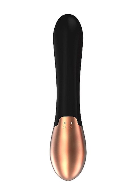 Heating Rabbit Vibrator - Opulent - Black Elegance Heating Rabbit Vibrator - Opulent - Black Elegance