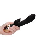 Heating Rabbit Vibrator - Opulent - Black Elegance Heating Rabbit Vibrator - Opulent - Black Elegance