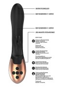Heating Rabbit Vibrator - Opulent - Black Elegance Heating Rabbit Vibrator - Opulent - Black Elegance