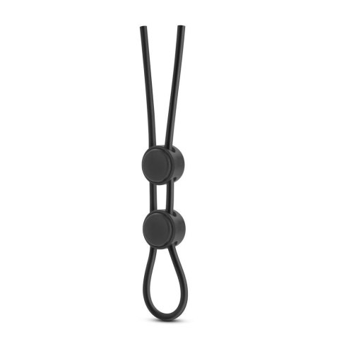 STAY HARD DOUBLE LOOP COCK RING BLACK Blush STAY HARD DOUBLE LOOP COCK RING BLACK Blush
