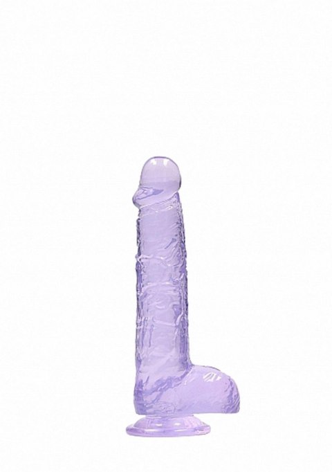 6"" / 15 cm Realistic Dildo With Balls - Purple RealRock 6"" / 15 cm Realistic Dildo With Balls - Purple RealRock