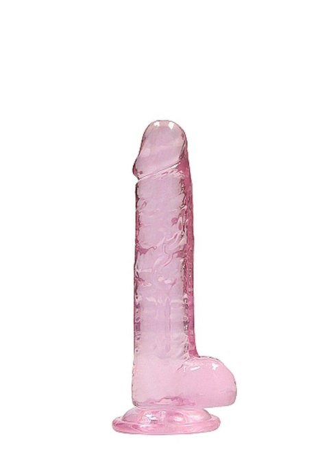 7"" / 18 cm Realistic Dildo With Balls - Pink RealRock 7"" / 18 cm Realistic Dildo With Balls - Pink RealRock