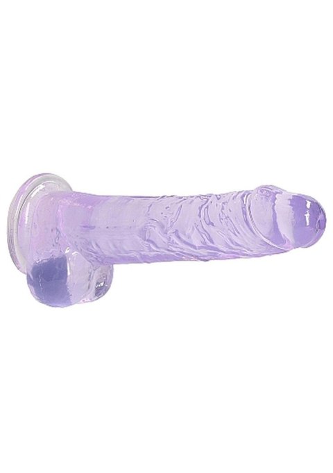 8"" / 20 cm Realistic Dildo With Balls - Purple RealRock 8"" / 20 cm Realistic Dildo With Balls - Purple RealRock