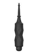 Circe - ABS Bullet With Sleeve - 10-Speeds - Black Luminous
