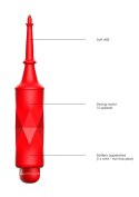 Circe - ABS Bullet With Sleeve - 10-Speeds - Red Luminous Circe - ABS Bullet With Sleeve - 10-Speeds - Red Luminous