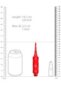 Circe - ABS Bullet With Sleeve - 10-Speeds - Red Luminous Circe - ABS Bullet With Sleeve - 10-Speeds - Red Luminous