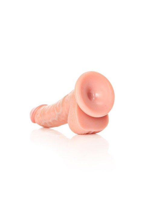Curved Realistic Dildo Balls Suction Cup - 6""""/ 15,5 cm RealRock Curved Realistic Dildo Balls Suction Cup - 6""""/ 15,5 cm RealRock