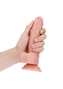 Curved Realistic Dildo Balls Suction Cup - 7""""/ 18 cm RealRock Curved Realistic Dildo Balls Suction Cup - 7""""/ 18 cm RealRock